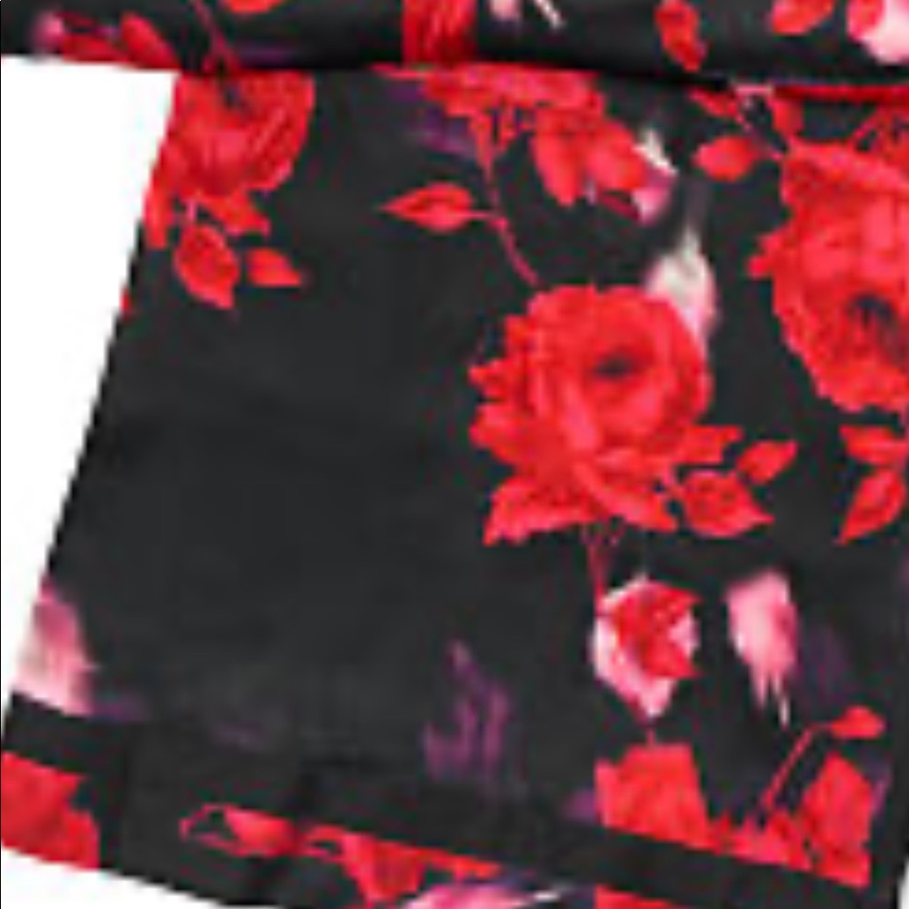 Victoria’s Secret  PJ bottom Black Rose NWT